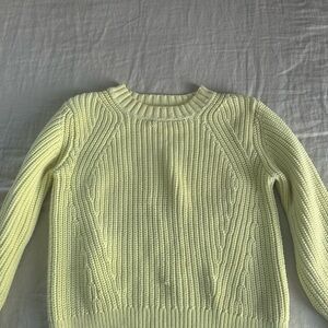 Everlane yellow sweater